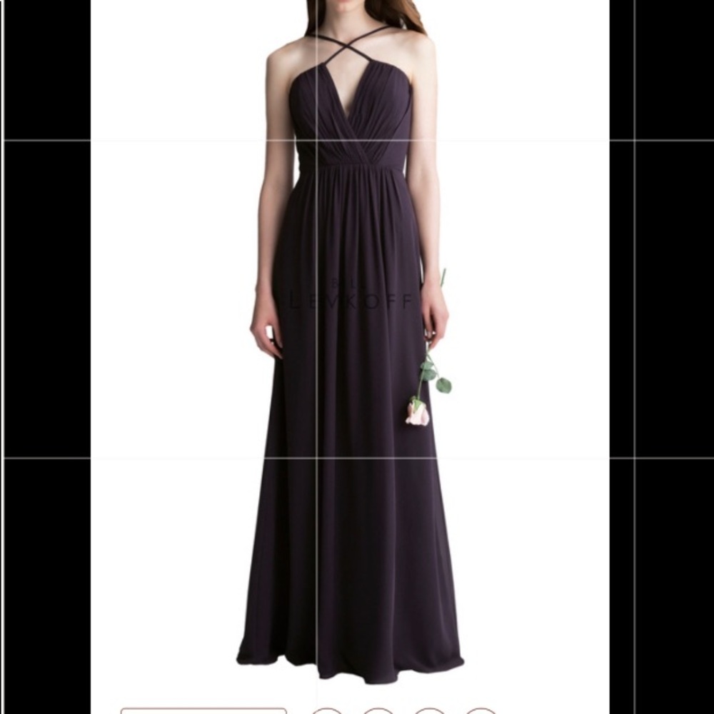 Bill Levkoff Plum Bridemaid Dress size 18